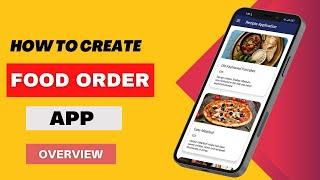 Build a Food Order App with Android | How to make Food order app | Recipe App | Food Order Project