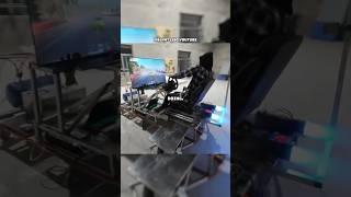 Sim Racing Setup with Ejection Seat for Crashes