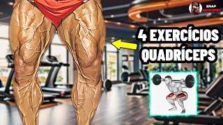 ⭕ 4 EXERCÍCIOS PARA QUADRÍCEPS *CRESCER PERNAS*