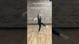 How To Ballet Attitude Devant Glossary Of Terms Jacklyn Dougherty