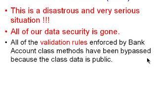 Java Basics - Private vs Public access modifiers