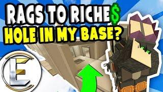 Big Hole In My Base? | Unturned Roleplay Survival (Rags to Riches Reboot #25) - A Failed Raid (RP)