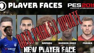 PLAYER FACE CHANGE UPDATE 5.1 PES19