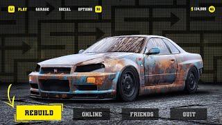 Rebuilding a Nissan Skyline GT-R V-Spec (1999) | NFS Unbound UNITE