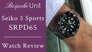 Seiko SRPD65 Review: Seiko All-Black PVD Dive Watch On Bracelet