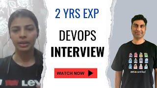 2yrs devops engineer interview #devopsengineer #devopstraining #devopsinterview #cloudengineer