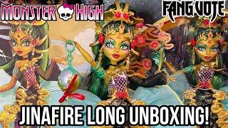 Monster High FANG VOTE Jinafire Long 2024 Doll Unboxing & Review!