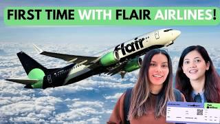 WE FLEW CANADA'S BUDGET AIRLINE! Flair Airlines Toronto to Vancouver | Honest Review | Worth It?