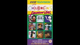 Opening & Closing to BBC Television Children's Favourites UK VHS (1993)