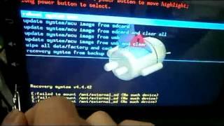 2.TD101A  ANDROID RESET process