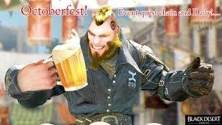 Happy Octoberfest Black Desert Style! Event Quest Chains if You're Having Issues!