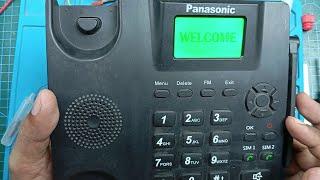 GSM desk phone repair Panasonic ZT600G Fixed Wireless Phone