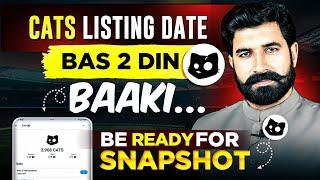 Cats Snapshot Soon | Big Airdrop Coming ? | Cat Gang Airdrop | Cat Airdrop Update | Albarizon