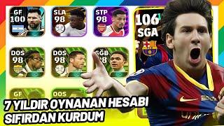 7 YILDIR OYNANAN HESABI SIFIRDAN KURDUM [ EFOOTBALL 2024 MOBİLE ]