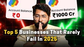 Top 5 Business Ideas That Can Make You a Billionaire in 2025 | Vijay Nihalchandani | Ideaman