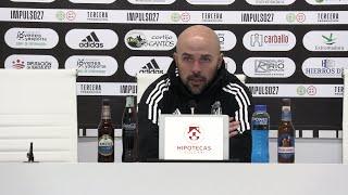 Rueda de prensa de Luis Oliver previa al CD Badajoz -  CD Diocesano