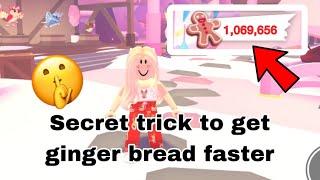 Tricks to get Ginger bread faster in adopt me (2022 winter update)