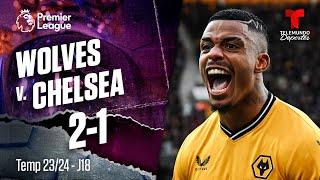 Highlights & Goles: Wolverhampton v. Chelsea 2-1 | Premier League | Telemundo Deportes