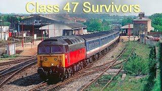 Class 47 Diesel Locomotive Survivors 2009-2012