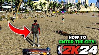 How To Enter The City In NBA 2K24!