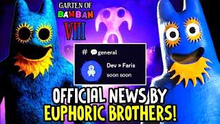 GARTEN OF BANBAN 8 - FINALLY EUPHORIC BROTHERS are BACK with OFFICIAL MESSAGES and UPDATES 