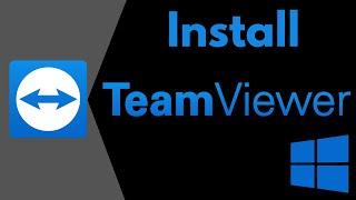 How to install TeamViewer on Windows (10/8/7)