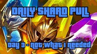 Daily Shard Pull - Day 3 - Who do we have today? #shorts