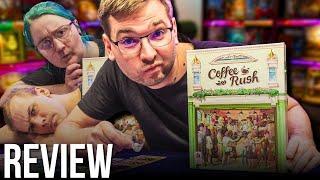 Overbrewed or Hitting the Spot? - Coffee Rush Board Game Review!