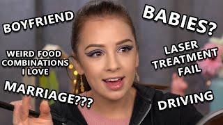 Q&A Get Ready With Me, Life Update,Makeup Tutorial,Story Time...yeah all that in one video lol