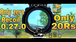 pubg lite only 0 recoil config 0.27.0 |only 20 Rs