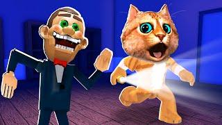 КУКЛА АНИМАТРОНИК в РОБЛОКС побег от Мистера Фанни ROBLOX Escape Mr Funny's ToyShop Весёлый Кот