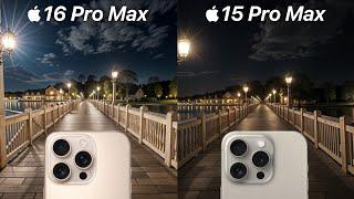 iPhone 16 Pro Max VS iPhone 15 Pro Max Camera Test Comparison