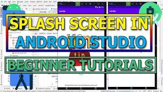 Splash screen in #android studio| #how to create #splash screen| android studio #beginner #tutorials