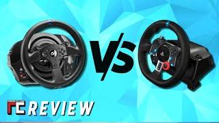 Logitech G29 vs Thrustmaster T300RS side by side review