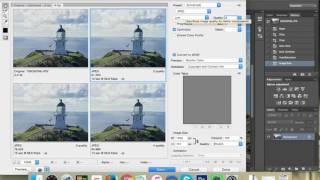 How to save images for web using Photoshop