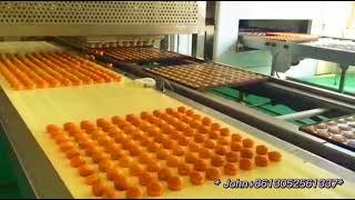 Fully Automatic Cup Cake Production line Muffin Cake Pound Fruit Cake  Slice Cake Production line