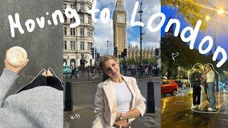 MOVING TO LONDON | last days in Moscow and first study week in London