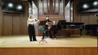 M.Ravel "Blues" from Sonata No.2 for violin and piano "Artis Duo"