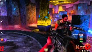 Black Ops 2 Origins Zombies Funny Moments   Robots, Shield, Secret Portal, Tank, Drone Quadrotor