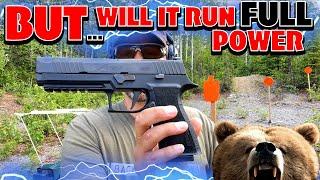 ️ XTEN 10mm HARDCAST FULL POWER  LOAD TEST | Is NEW SIG Sauer REALLY Alaska Bear Defense Worthy? 