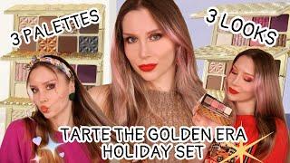 TARTE The Golden Era Amazonian Clay Collectors Set | REVIEW+3 LOOKS