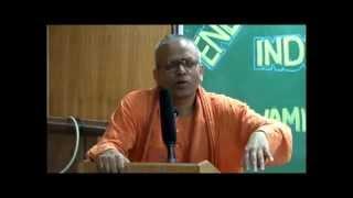 Swami Tyagarupananda at IIT Kanpur - Enlightened Citizenship and Indian Society