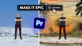 What About Generative Fill in Video? (Premiere Pro Tutorial)