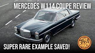 Super rare Mercedes W114 Coupe saved!