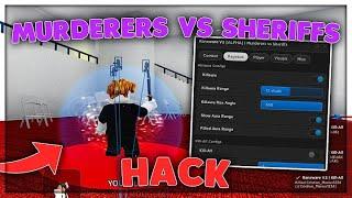 Murderers VS Sheriffs Script Hack PASTEBIN GUI | Kill Aura, Kill All, Rage Bot, Silent Aim & Extra