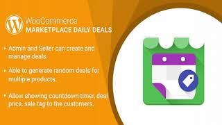 WordPress WooCommerce Marketplace Daily Deals Plugin | Codecanyon Scripts and Snippets