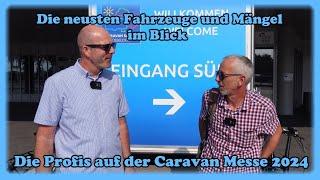 Messe Special Teil 1. Günther und Manni hautnah dabei! Mit geschultem Auge beim Caravan Salon 2024!