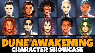 Dune: Awakening Character Creation Showcase – Beautiful Male & Female Characters, Sliders, More!