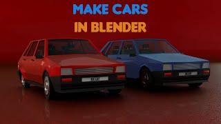 How to Make Cars in Blender || Make Easy Cars || Blender Beginners Tutorial