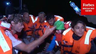 ‘Freedom Flotilla’ Ship Is Intercepted By Israeli Military Near Gaza, Crew Given Water & Sandwiches